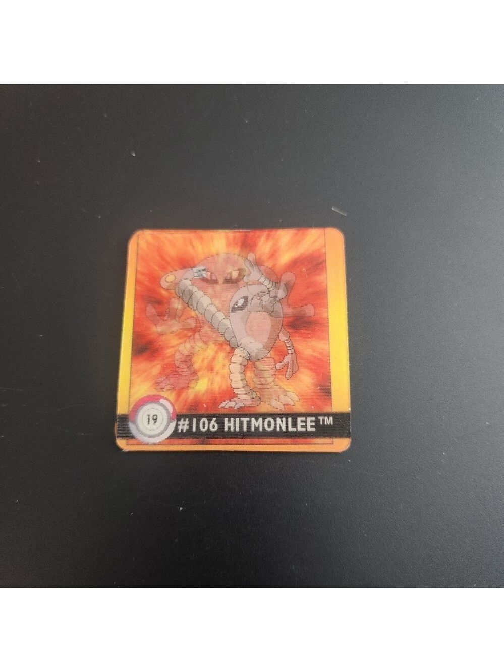 Pokemon Card 1999 Action Flipz Premier Edition Holo Hitmonlee 19.
